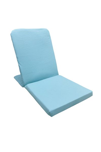REMEGE Scaun de meditație Water Green Backjack Pernă de podea cu suport pentru spate