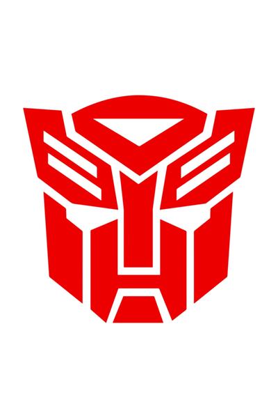 esticker 20 X 21 Cm Transformers Sticker Auto Sticker Car Glass Sticker Red