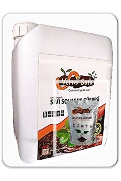 Vermisafa Organik Solucan Gübresi Sebze, Meyve, Tarla, Sera, Bahçe Bitkilerin...