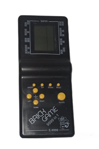 Numaca Siyah El Atarisi Tetris Oyun Konsolu Brick Game 9999 Oyunlu