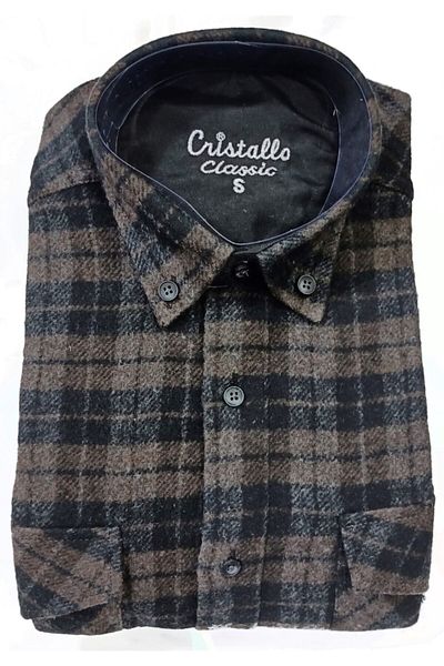 Cristallo قميص حطاب