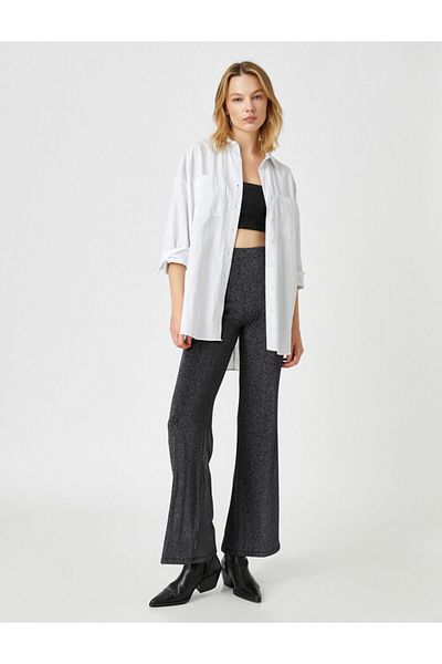 Koton Hose - Grau - Bootcut