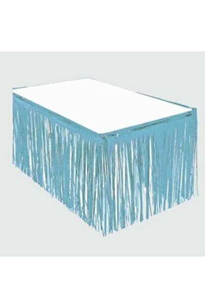 Balondaballoon Blue Metallized Table Skirt