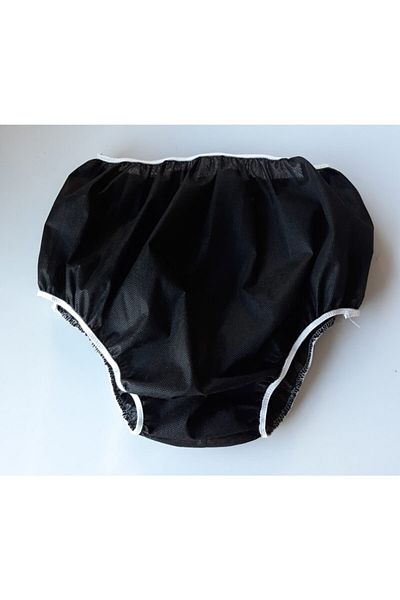 cengizgrup Disposable Interlining Panties Black Size Xxl 10 Pieces