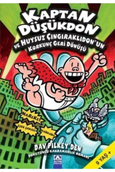 Altın Kitaplar Kaptan Düşükdon Ve Huysuz Çıngıraklıdonun Korkunç Geri Dönüşü ...