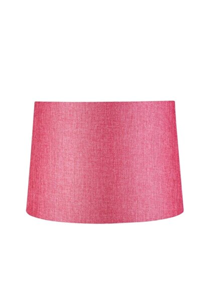 Modamonline Lambader Başlığı Kumaş Başlık Konik Abajur Şapkası Fuşya 1440