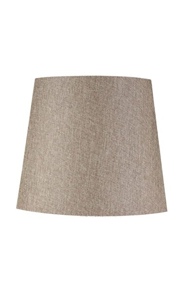 Modamonline Kumaş Abajur Şapkası Lambader Başlığı Bej