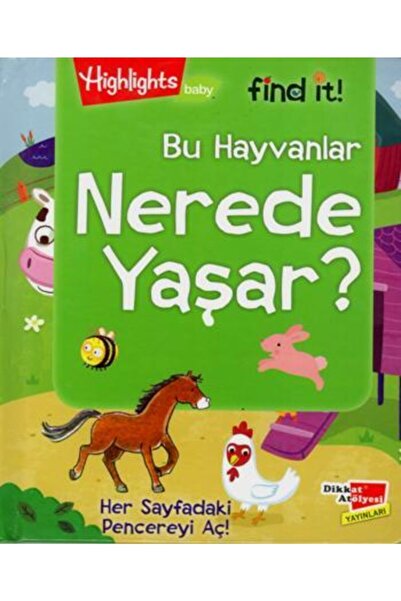 Dikkat Atölyesi Yayınları Bu Hayvan Nerede Yaşar? - - Kolektif