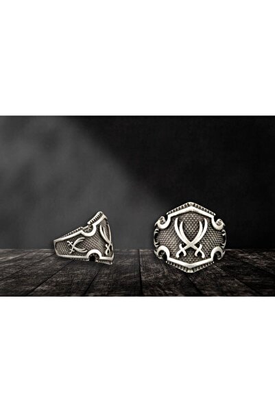 The Collection Gümüş Kaplama Zülfikar Erkek Yüzük