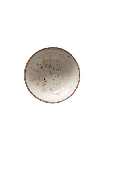 Tulü Porselen Stanbul Collection 6 Pieces Reactive 46 Cream 14 cm Porcelain Bowl Set for 6 People