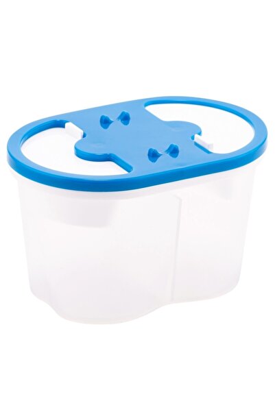 Bigpoint Fırça Yıkama Su Kabı 2 Bölmeli Mavi