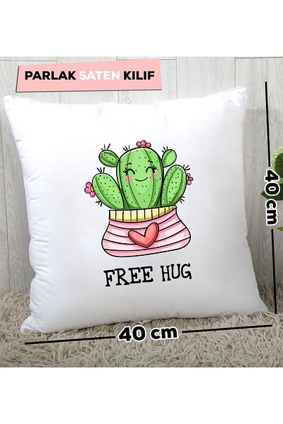 Hedizu Pernă de cactus îmbrățișată gratuit