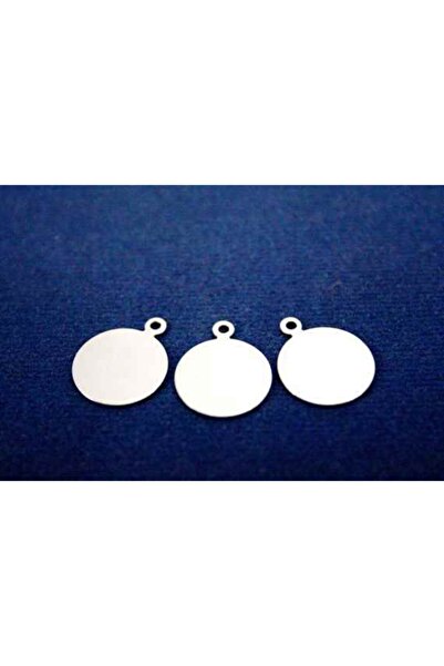 yfhobi 5 Adet - 13 Mm Yuvarlak Kulplu Pul, Takı Malzemesi, Metal Pul, Nikel K...