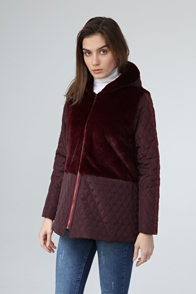 Veger Plush Quilted Coat