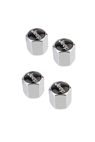 GARDENAUTO Jeep Renegade Krom Paslanmaz Çelik Sibop Kapağı 4 Adet
