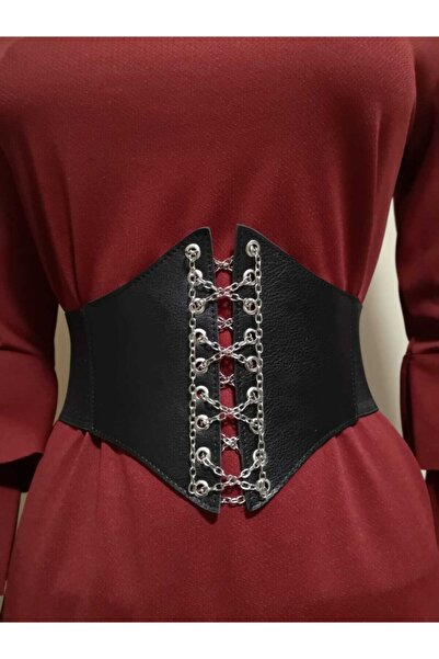derimplus Zincirli Lastikli Korse Kemer