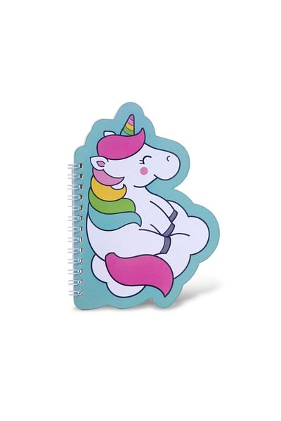 4nio Unicorn Shaped Mini Notebook