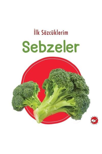 Beyaz Balina Yayınları كلماتي الأولى - الخضار _ الطبعة الأخيرة