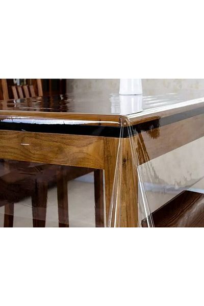 Apakay Transparent Pvc Thin Table Cloth Protector 0.15mm Thickness