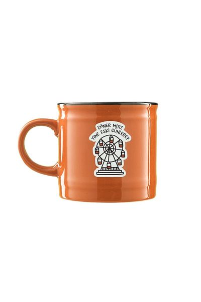 Paşabahçe We Can't Spin Again Ceramic Mug 250cc