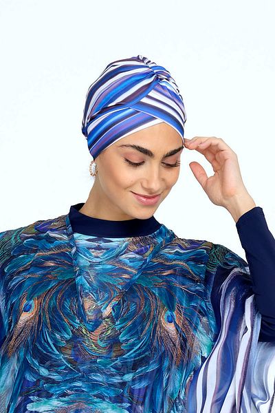 Remsa Mayo قبعة حمام السباحة البحرية R-1002 الطاووس