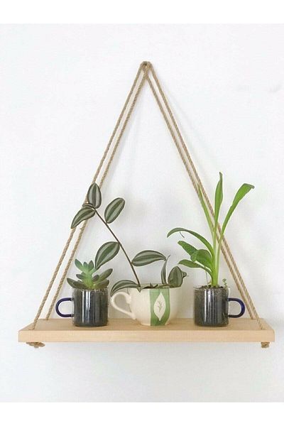 de mavera Rope Shelf Bookcase
