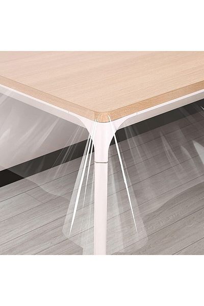 vexillum 0.35mm | Transparent PVC Table And Tablecloth Protector | Thin Desk Pad | Transparent Tarp | Acetate Cover