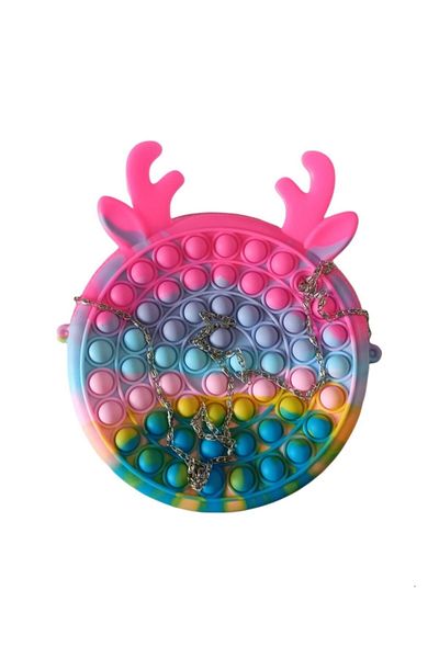 BAŞEL Τσάντα Rainbow Pop It 18 εκ