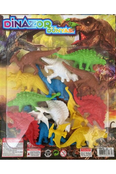 Genel Markalar Plastik Kartela 12'li Dinazor Seti