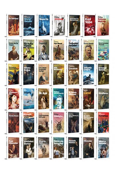 Halk Kitabevi Büyük Dünya Klasikleri Seti - 42 Kitap