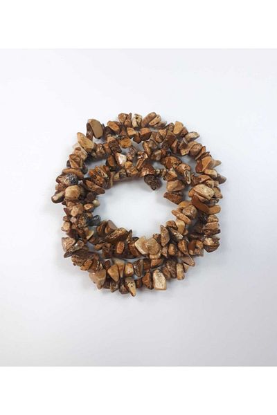Yüksel Boncuk Σπασμένη Πέτρα Jasper Array Φυσική Πέτρα