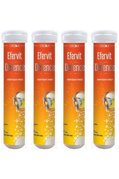 Ocean Efervit Defense 20 Effervescent Tablet 4 Boxes