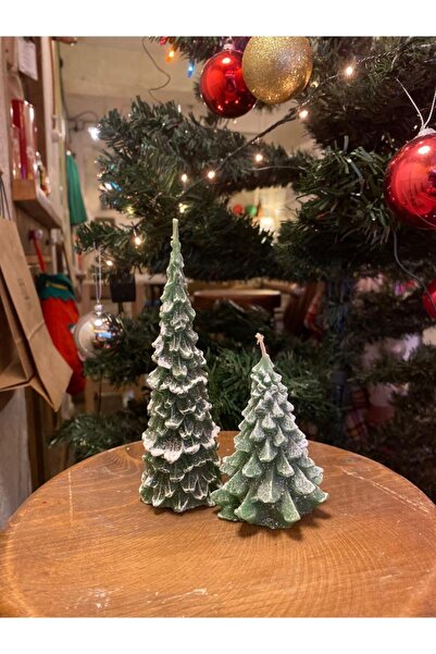 WALLHUMAN Novogodišnji koncept srebrne svetlucave ukrasne sveće