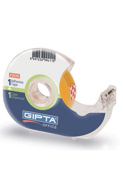 Gıpta آلة قطع الشريط وشريط 12 مم × 33 م