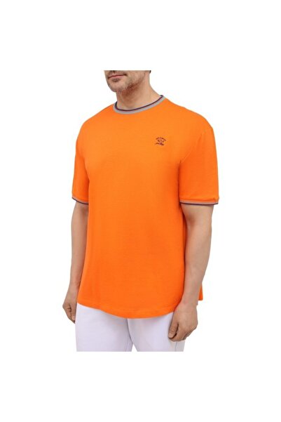 PAUL&SHARK Ανδρικό πλεκτό μπλουζάκι C.w. Βαμβάκι