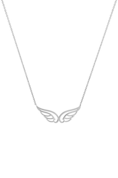 Nida Jewelry Gümüş Melek Kanadı Kolye