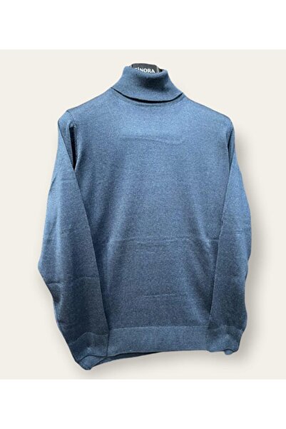 NACAR STORE Men's Blue Full Fisherman Slim Sweater
