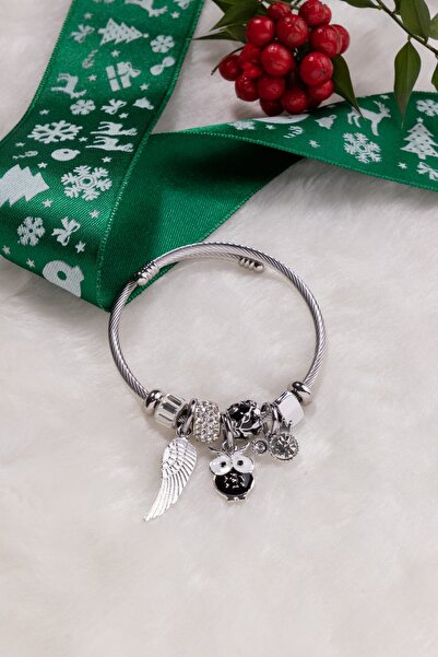 Sacha Accessories سوار بتفاصيل سحرية على شكل بومة