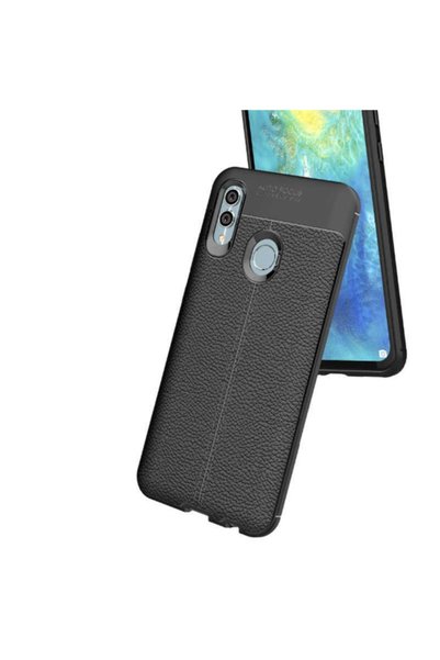 Generic Brand غطاء حماية فائق من السيليكون ذو مظهر جلدي متوافق مع هاتف Huawei...