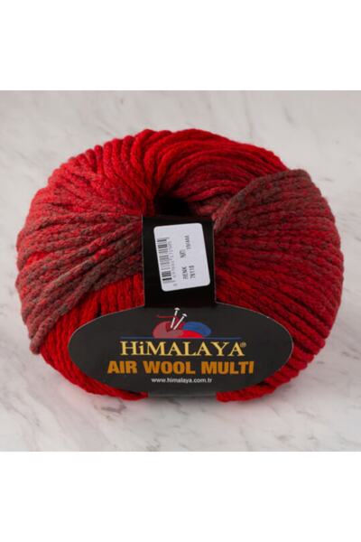 Himalaya Air Wool Multi Ebruli El Örgü Ipi - 76118