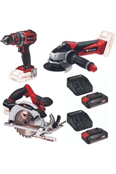 Einhel L Te-cd 18/50 Li-i Bl Matkap Te-ag 18/115 Taşlama Te-cs 18/165/1 Daire...