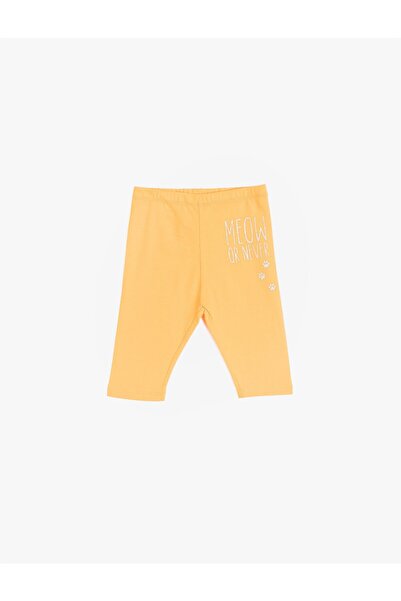 Koton Πορτοκαλί κοριτσίστικο καλσόν