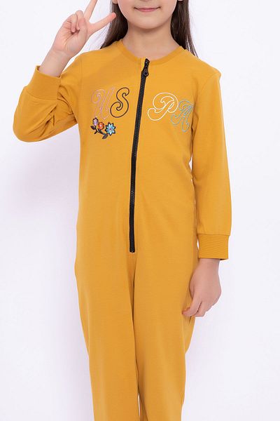 U.S. Polo Assn. Yellow Jumpsuit for Girls