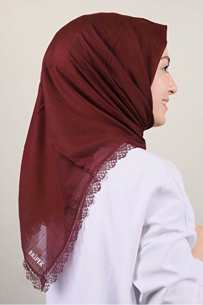 Eripek Kadın Iğne Oyalı 100x100 Yazmalar