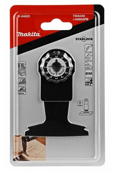 Makita Multipurpose Tool Cutting Tip Wood-metal B-64820