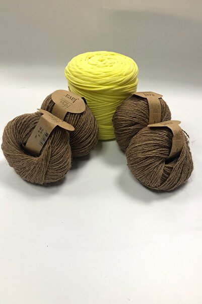 HOBİ YILDIZ Penye Ip Çanta Seti Örgü