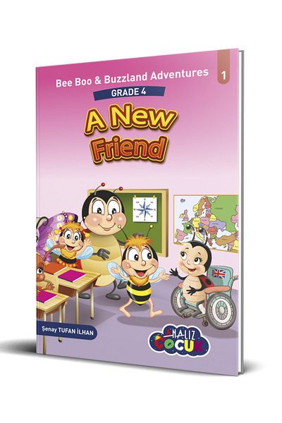 Analiz Yayınları مجموعة قصص إنجليزية مكونة من 5 قطع من Bee Boo - منشورات تحليل Şenay Tufan Ilhan