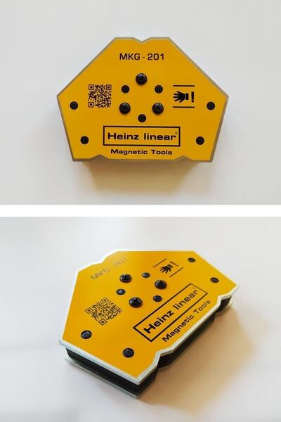 Heinz Linear Açılı Mıknatıslı Manyetik Gönye Mkg-201