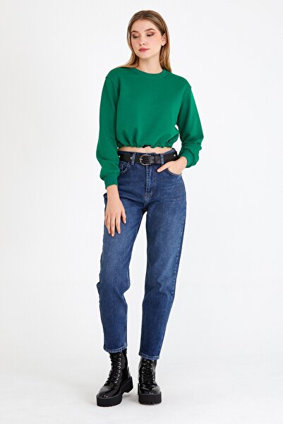 cracpot Mom Likralı Pantolon