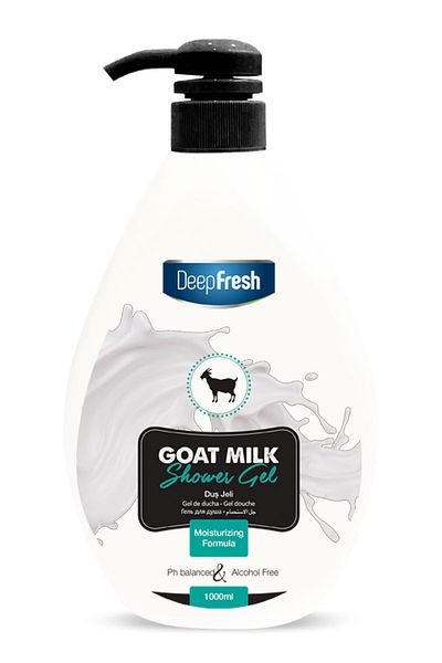 Deep Fresh Goat Milk Shower Gel 1 Lt